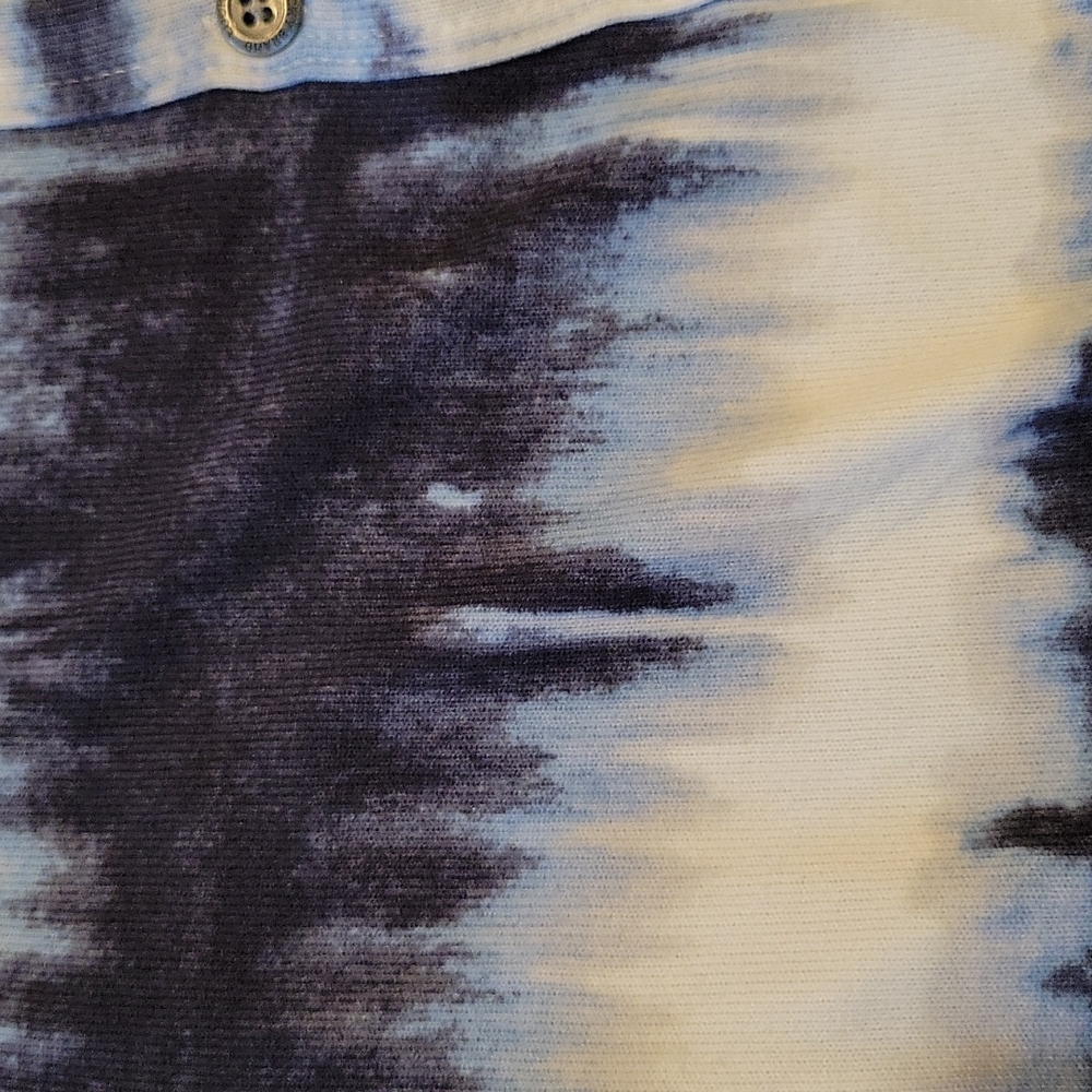 Lucky Brand Blue Tie Dye Adult Onesies - Picture 4 of 7